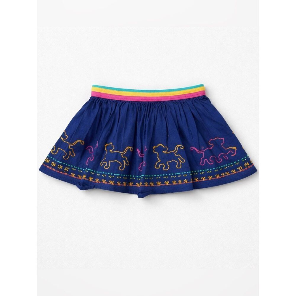 Disney The Lion King simba & Nala print skort rainbow waistband size 5T
